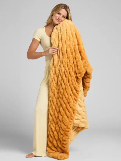 Oversized Blanket - Navy - Sunwash