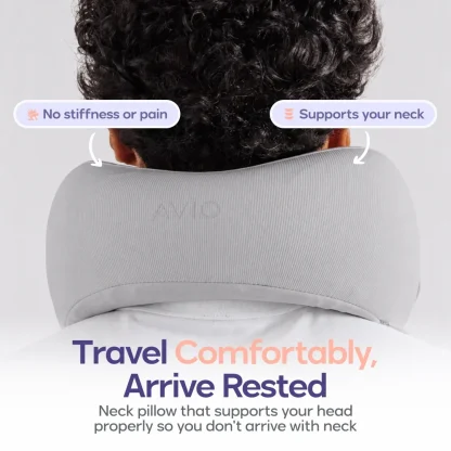 Travel Neck Pillow - Cream