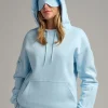 Travel Pullover Hoodie - Baby Blue