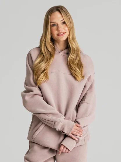 Travel Pullover Hoodie - Bone