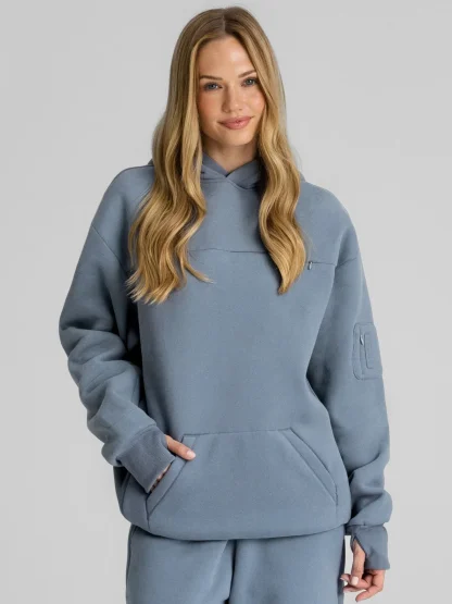 Travel Pullover Hoodie - Bone