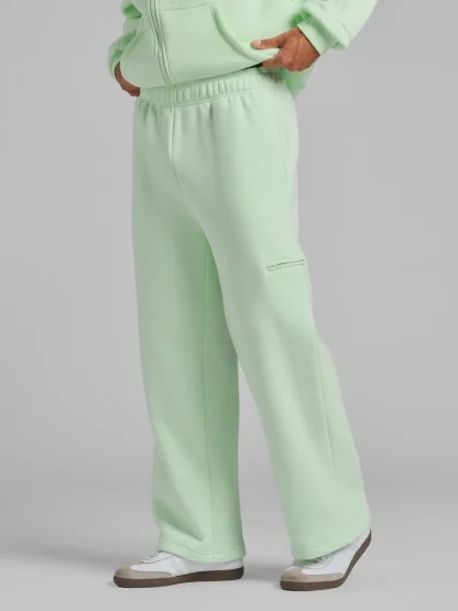Travel Straight-Leg Sweatpants - Powder Pink