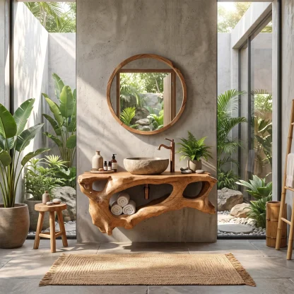 Unique Floating Vanity For Bathroom