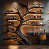 Velmora Illuminated Tree Wine Rack