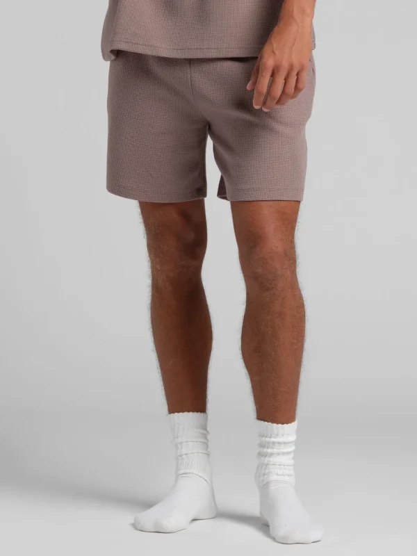 Waffle-Knit 7-Inch Lounge Shorts - Harbor