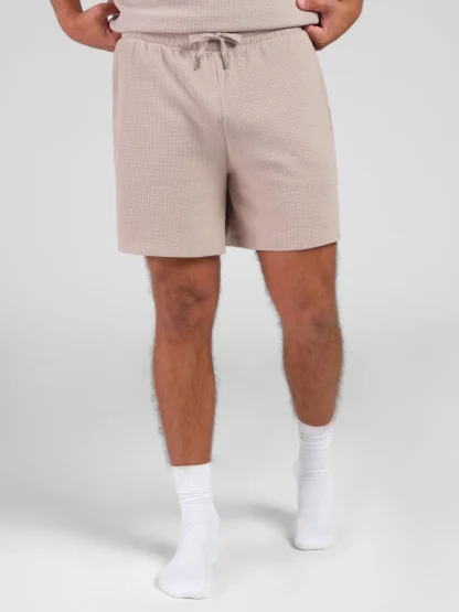 Waffle-Knit 7-Inch Lounge Shorts - Harbor