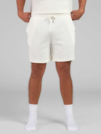 Waffle-Knit 7-Inch Lounge Shorts - Harbor