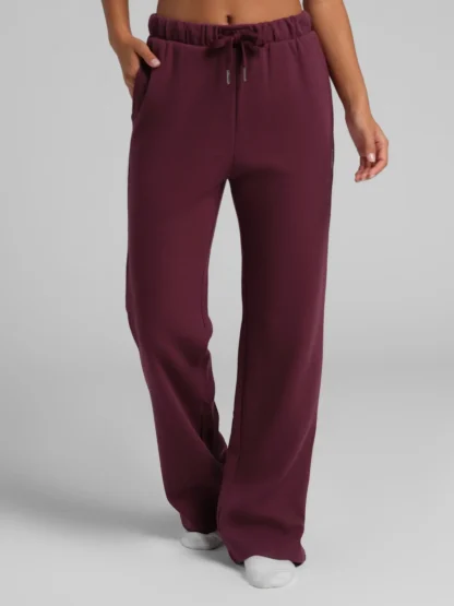 Waffle-Knit Lounge Pants - Sage Green
