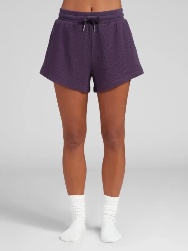 Waffle-Knit Lounge Shorts - Harbor