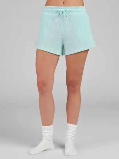 Waffle-Knit Lounge Shorts - Harbor