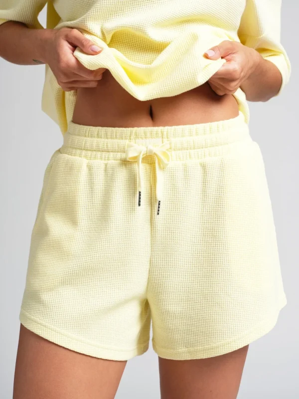 Waffle-Knit Lounge Shorts - Harbor