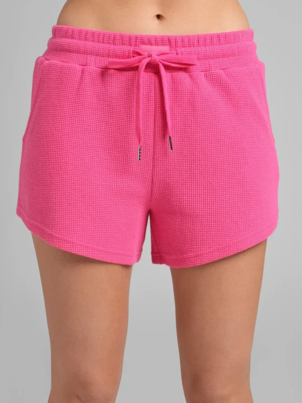 Waffle-Knit Lounge Shorts - Harbor