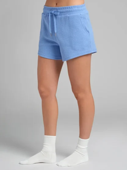 Waffle-Knit Lounge Shorts - Harbor