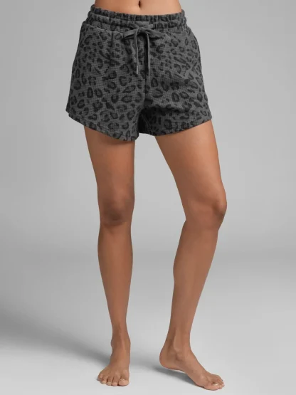 Waffle-Knit Lounge Shorts - Harbor