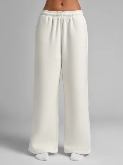 Wide Leg Sweatpants - Allure Blue
