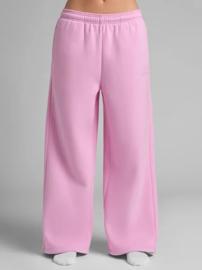 Wide Leg Sweatpants - Allure Blue