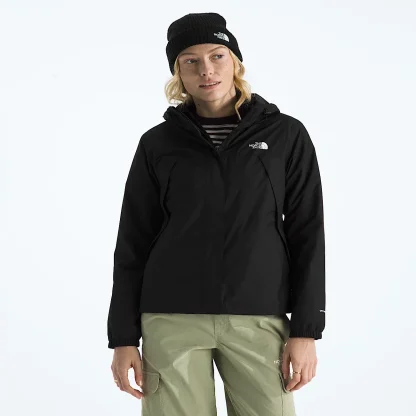 Women's 3-In-1 Waterproof Jacket - Black