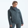 Women's 3-Layer Hooded Rain Jacket - Gray