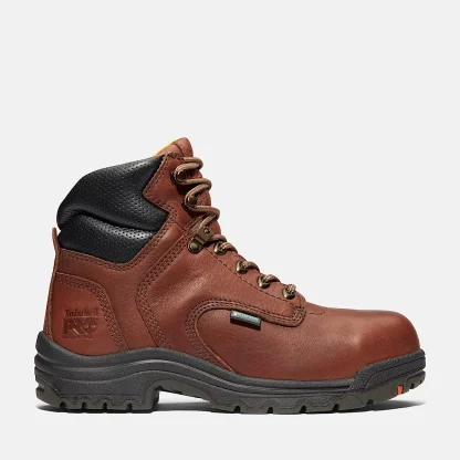 Women's 6-Inch Waterproof Alloy-Toe Work Boot