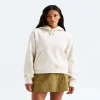 Women's Boxy Oversized Hoodie - Cream