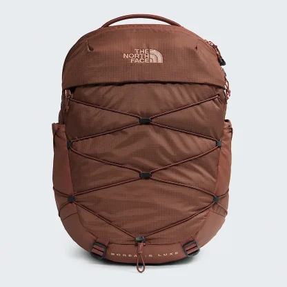 Women's Commuter Backpack - Black/Coral