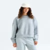 Women's Crewneck Sweatshirt - Gray