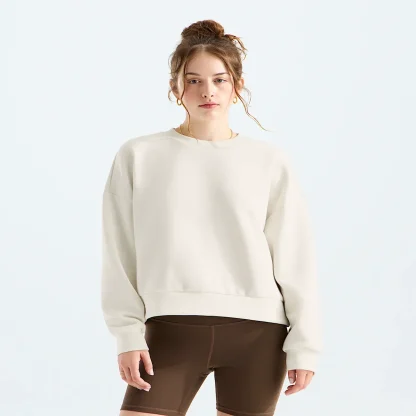 Women's Crewneck Sweatshirt - Gray