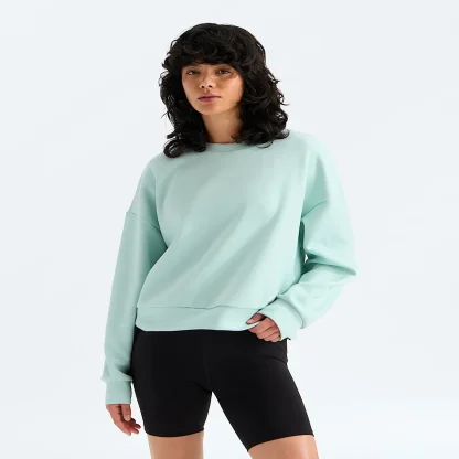 Women's Crewneck Sweatshirt - Gray