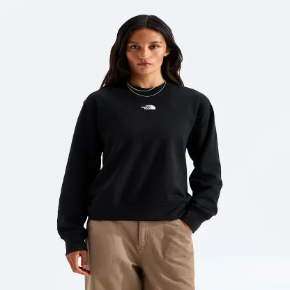 Women's Double-Knit Crewneck Sweatshirt - Blue
