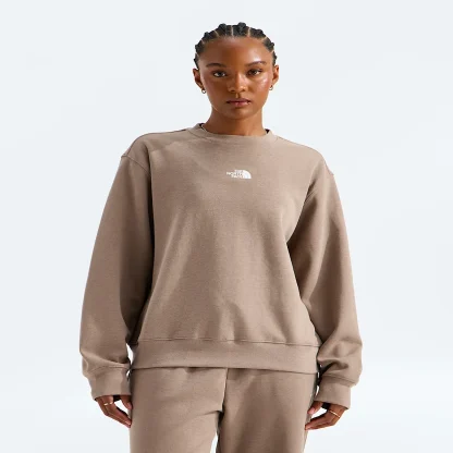 Women's Double-Knit Crewneck Sweatshirt - Blue