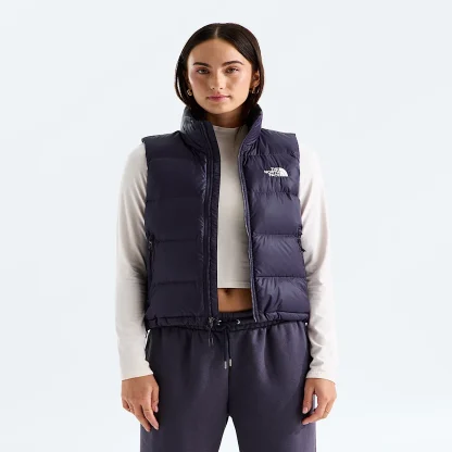 Women's Down A-Line Vest - Black