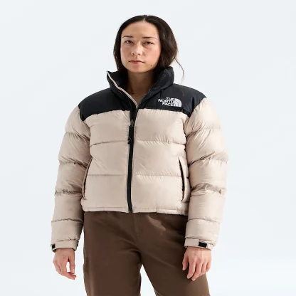 Women's Down Puffer Jacket - Black
