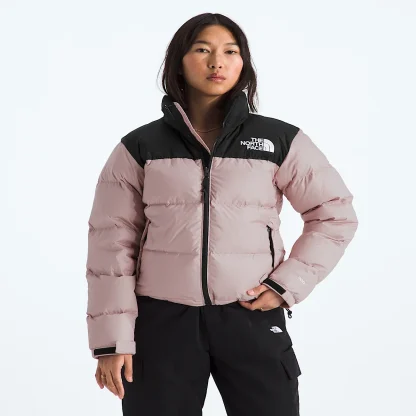 Women's Down Puffer Jacket - Black