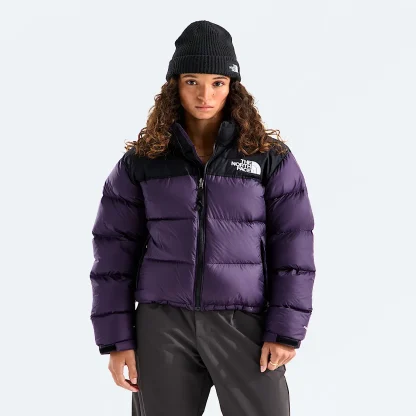 Women's Down Puffer Jacket - Black