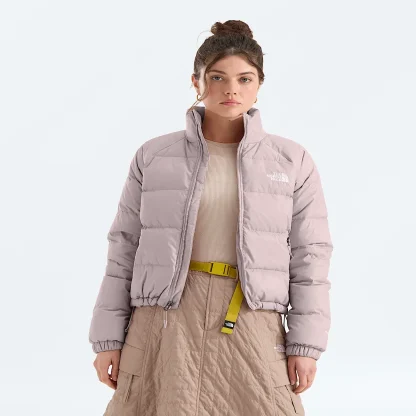 Women's Down Puffer Jacket - Cream
