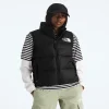 Women's Down Puffer Vest - Black