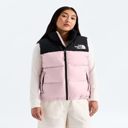 Women's Down Puffer Vest - Black