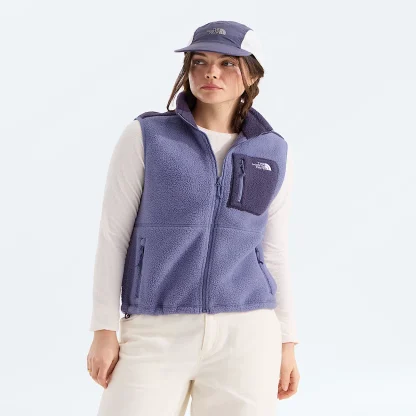 Women's Full-Zip Fleece Vest - Black