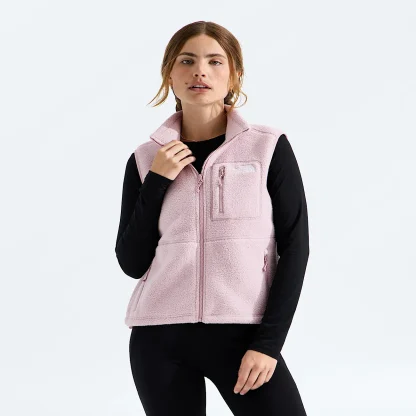Women's Full-Zip Fleece Vest - Black