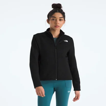 Women's Grid Fleece Jacket - Black
