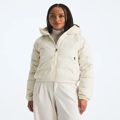Women's Hooded Down Jacket - Black