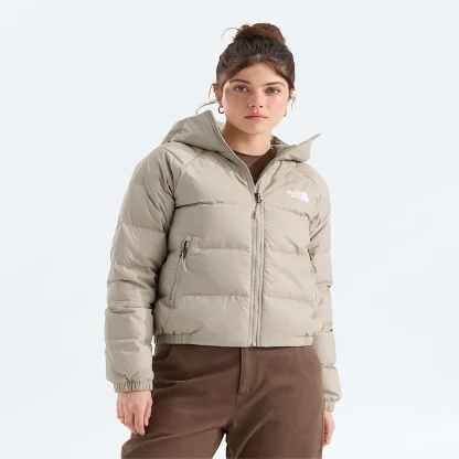 Women's Hooded Down Jacket - Black