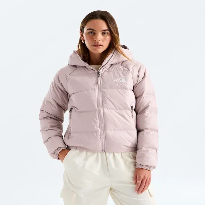 Women's Hooded Down Jacket - Black