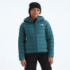 Women's Hooded Insulated Jacket - Blue