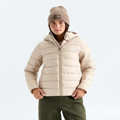 Women's Hooded Insulated Jacket - Plum