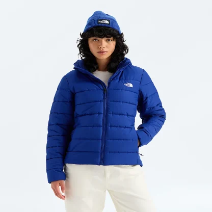 Women's Hooded Insulated Jacket - Plum