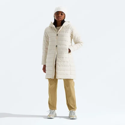 Women's Hooded Insulated Parka - Taupe