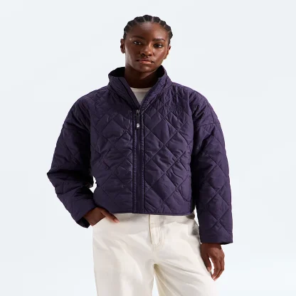 Women's Insulated Hiking Jacket - Blue