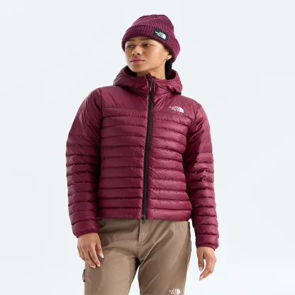 Women's Insulated Hooded Jacket - Blue