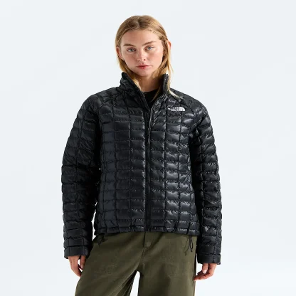 Women's Insulated Puffer Jacket - Black